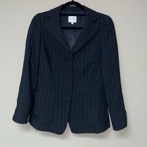 Women’s Pinstripe 3 Button Giorgio Armani Blazer